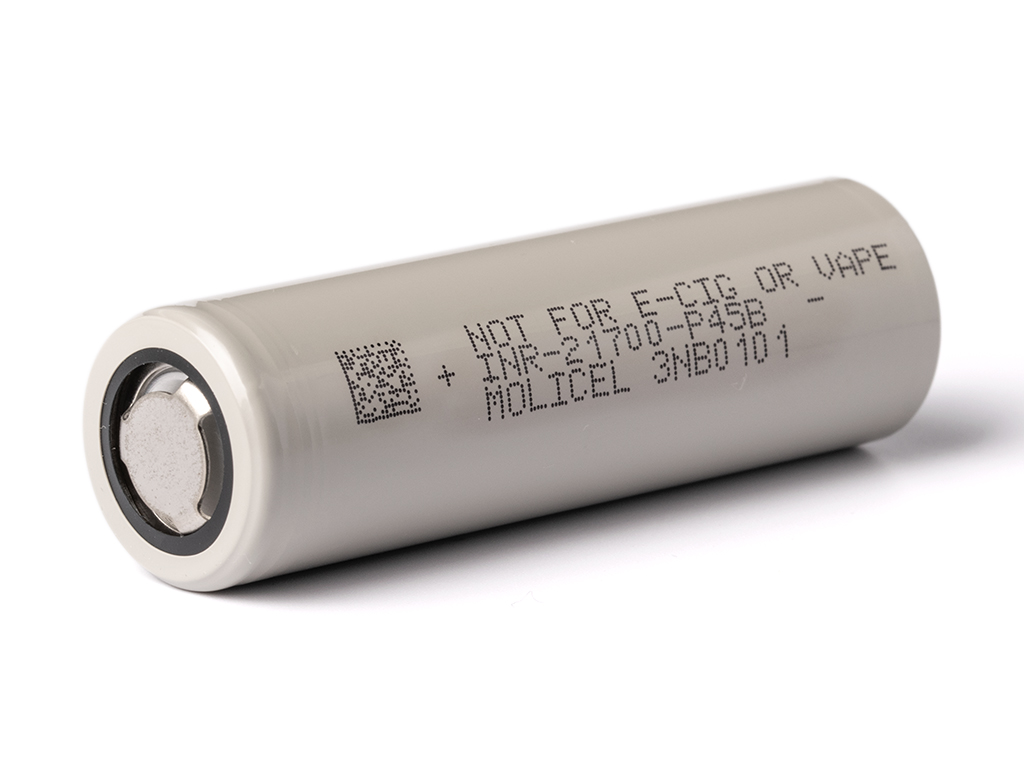 Molicel-INR21700-P45B-Lithium-Ionen-Akku-3-6V-3-7V-4500mAh-45A-1